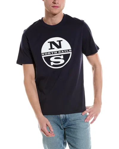 North Sails Graphic T-shirt In Blue