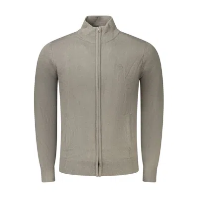 North Sails Gray Acrylic Mens Sweater In Green