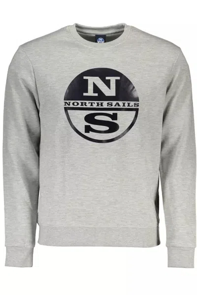 North Sails Logo-print Sweatshirt In Gray