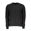 North Sails Blue Cotton Men Sweater In Gray
