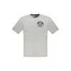 North Sails Gray Cotton Men T-shirt