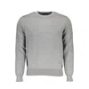 North Sails Gray Polyamide Men Sweater In Gray