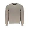 North Sails Gray Cotton Sweater In Brown