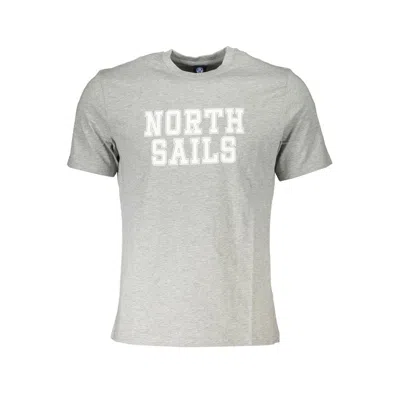North Sails Gray Cotton T-shirt