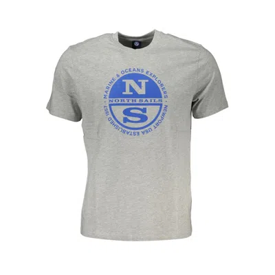 North Sails Gray Cotton T-shirt