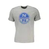 North Sails Gray Cotton T-shirt