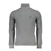 North Sails Gray Fabric Sweater In Gray