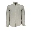 North Sails Beige Linen Men Shirt