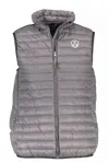 North Sails Brown Polyamide Men Jacket In Gray