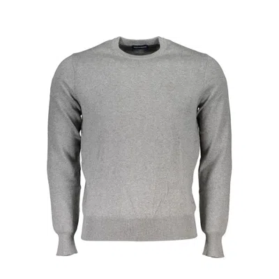 North Sails Logo-embroidered Sweater In Gray