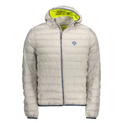 North Sails Gray Polyester Jacket In Nude