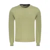North Sails Green Cotton Men Sweater In Green
