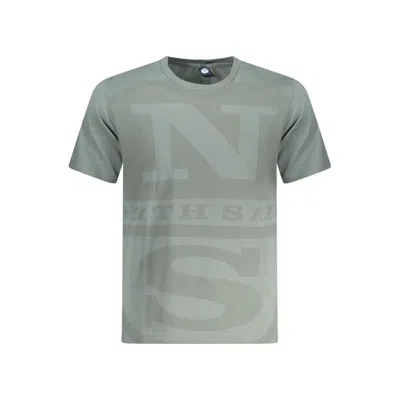 North Sails Green Cotton Men T-shirt