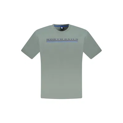 North Sails Green Cotton Men T-shirt
