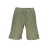 North Sails Green Cotton Pant In Green