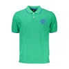 North Sails Green Cotton Polo Shirt In Multi