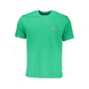 North Sails Green Cotton T-shirt In Green