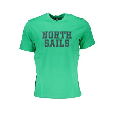 North Sails Green Cotton T-shirt