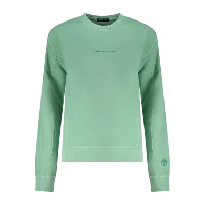 North Sails Green Cotton Women Sweater