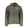 North Sails Green Polyamide Men Jacket In Green