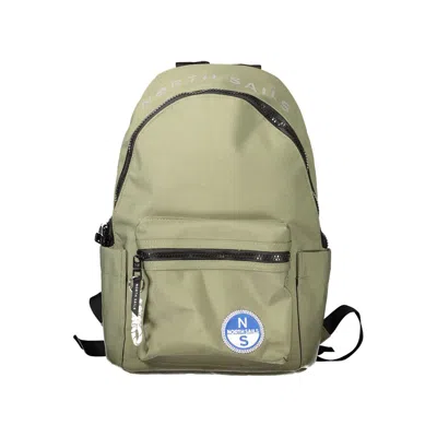 North Sails Green Polyester Backpack