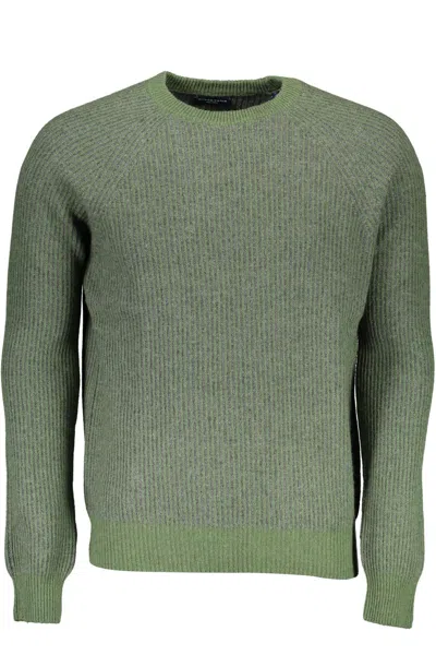 NORTH SAILS GREEN WOOL MEN SWEATER