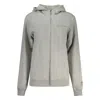 North Sails Grigio Cotton Women Sweatshirt In Gray