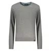 North Sails Grigio Poliammide Women Sweater In Gray