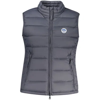 North Sails Grigio Poliestere Women Jacket In Black