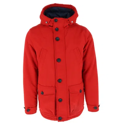 Pre-owned North Sails Jacke  242925 Gr S M L Xl Xxl+ Windbreaker Steppjacke Anorak In Rot