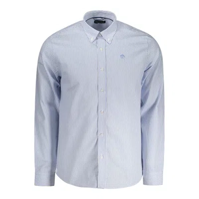 North Sails Oxford Striped Shirt In Blue