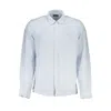 North Sails Light Blue Linen Shirt In Light Blue