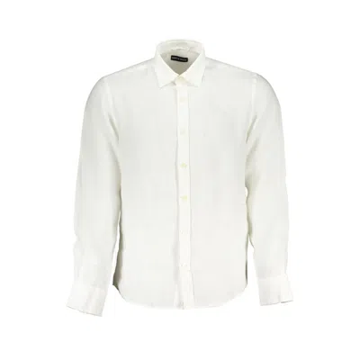 North Sails Linen Men's Shirt In White