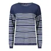 North Sails Stripe-pattern Sweater In Blue