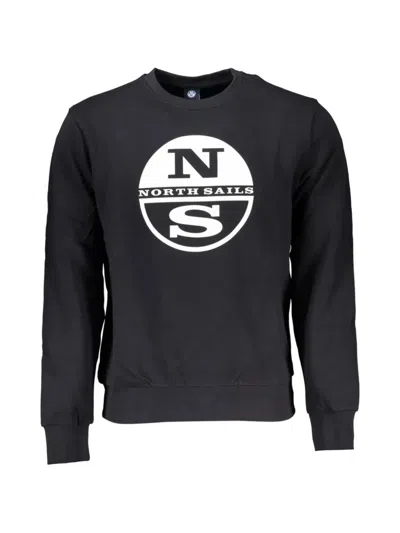 North Sails Logo-print Sweatshirt In Black