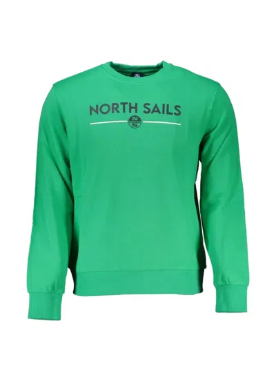 North Sails Logo-print Sweatshirt In Green