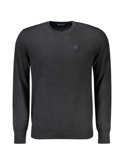 North Sails Long-sleeve Crew Neck Sweater In Black
