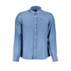 North Sails Blue Lyocell Shirt In Blue