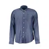North Sails Blue Lyocell Shirt In Blue