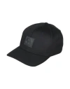 North Sails Man Hat Black Size M/l Polyester, Cotton, Polyurethane In Gray