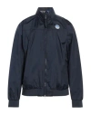 North Sails Man Jacket Navy Size Xl Polyester In Blue
