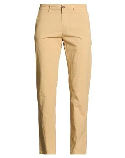 North Sails Man Pants Sand Size 32 Cotton, Elastane In Neutral