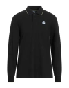 North Sails Man Polo Shirt Black Size Xl Cotton