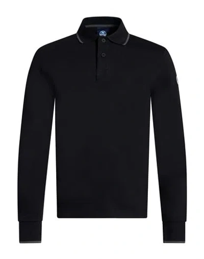 North Sails Man Polo Shirt Black Size Xxs Cotton