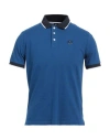 North Sails Man Polo Shirt Blue Size Xxl Cotton