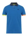 North Sails Polo Shirts In Blue