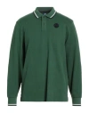 North Sails Man Polo Shirt Green Size M Cotton