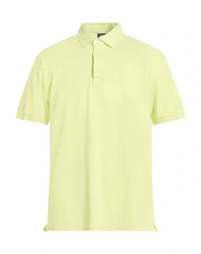 North Sails Man Polo Shirt Lime Green Size Xxl Cotton