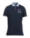 North Sails Polo Shirts In Blue