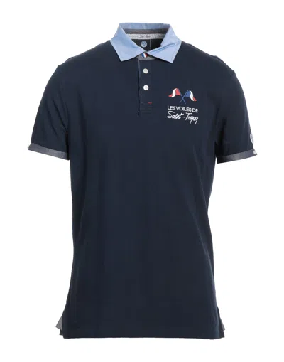 North Sails Polo Shirts In Blue